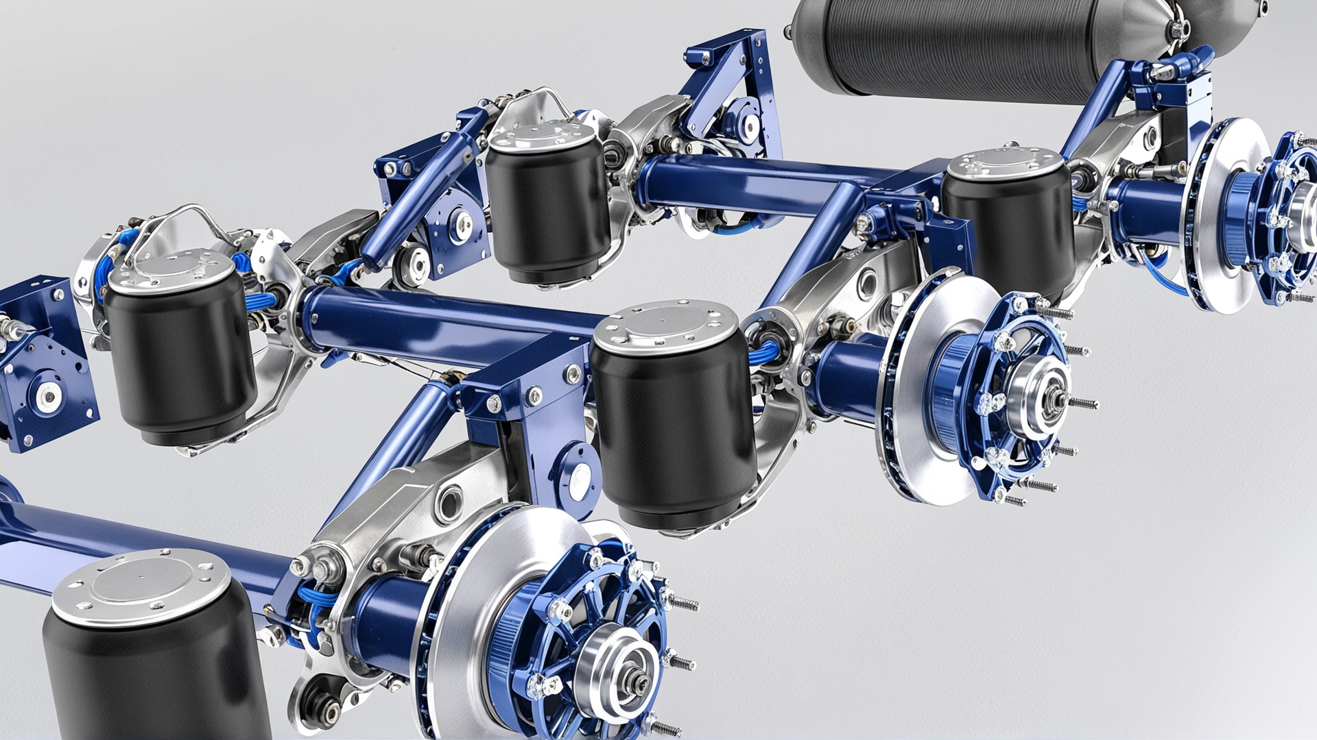 Тормозная система грузового автомобиля